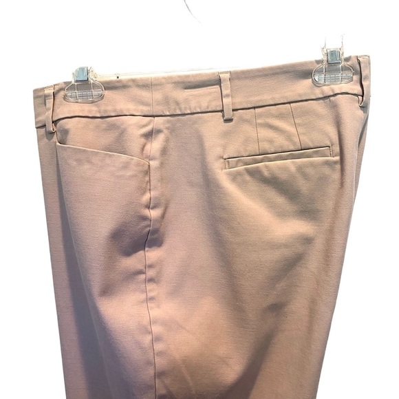 212 Collection Women's Plus size 16 cropped ankle light tan dress trouser pants - Picture 5 of 7